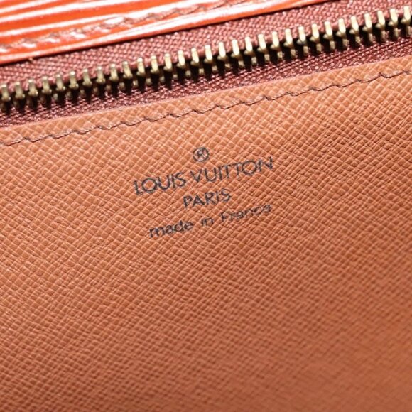 LOUIS VUITTON Epi Monceau 28 Hand Bag Brown M52123 LV Auth ep10531 - Picture 12 of 16